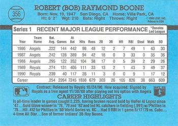 Bob Boone  baseball card collectible - Main Image 2