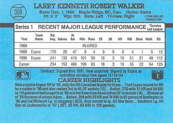 Larry Walker  baseball card collectible - Main Image 2