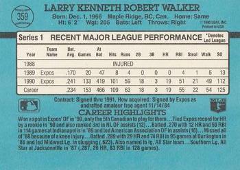 Larry Walker  baseball card collectible - Main Image 2
