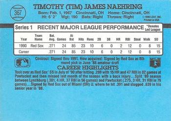 Tim Naehring  baseball card collectible - Main Image 2