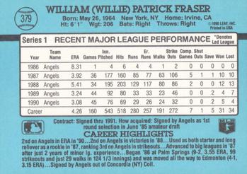 Willie Fraser  baseball card collectible - Main Image 2
