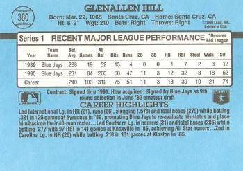 Glenallen Hill  baseball card collectible - Main Image 2