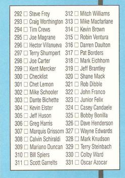 Checklist 256-331  baseball card collectible - Main Image 2
