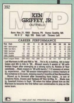 Ken Griffey Jr.  baseball card collectible - Main Image 2