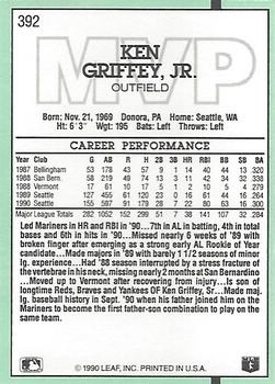 Ken Griffey Jr.  baseball card collectible - Main Image 2