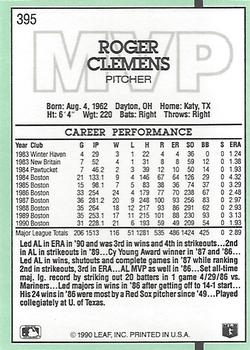 Roger Clemens  baseball card collectible - Main Image 2