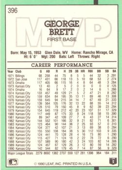 George Brett  baseball card collectible - Main Image 2
