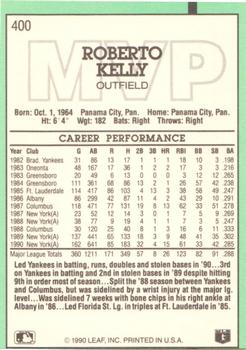 Roberto Kelly  baseball card collectible - Main Image 2