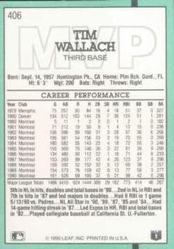 Tim Wallach  baseball card collectible - Main Image 2