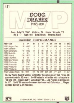 Doug Drabek  baseball card collectible - Main Image 2