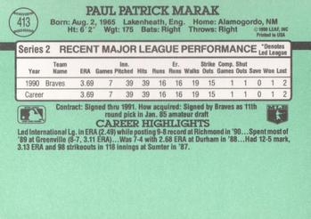 Paul Marak  baseball card collectible - Main Image 2