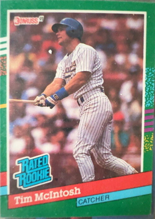 Tim McIntosh  baseball card collectible - Main Image 3