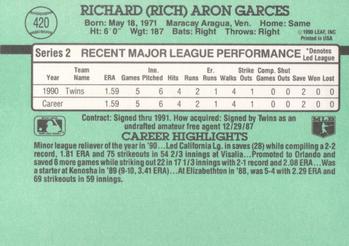 Rich Garces  baseball card collectible - Main Image 2