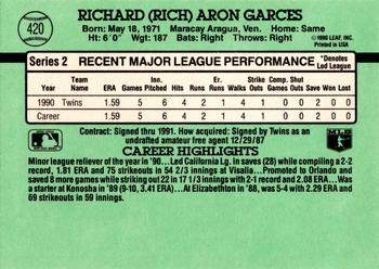 Rich Garces  baseball card collectible - Main Image 2