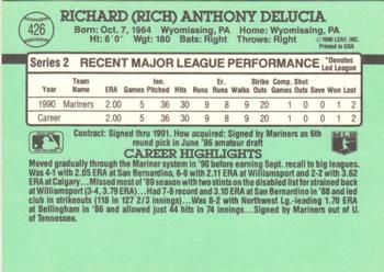 Rich DeLucia  baseball card collectible - Main Image 2