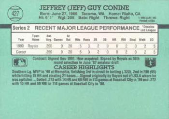 Jeff Conine  baseball card collectible - Main Image 2