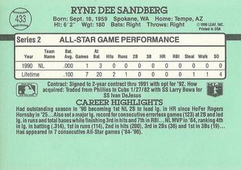 Ryne Sandberg  baseball card collectible - Main Image 2