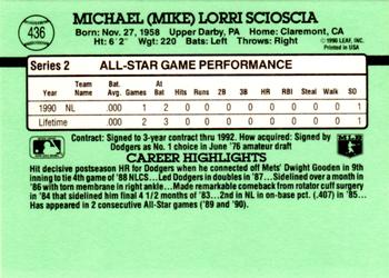 Mike Scioscia  baseball card collectible - Main Image 2