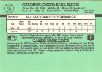 Ozzie Smith  baseball card collectible - Main Image 2
