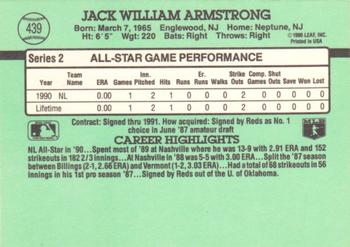 Jack Armstrong  baseball card collectible - Main Image 2