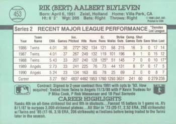 Bert Blyleven  baseball card collectible - Main Image 2