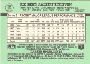 Bert Blyleven  baseball card collectible - Main Image 2