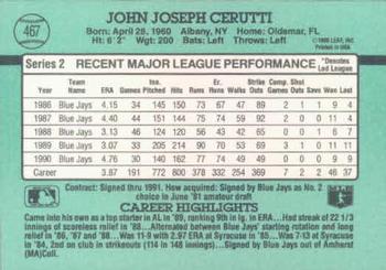 John Cerutti  baseball card collectible - Main Image 2