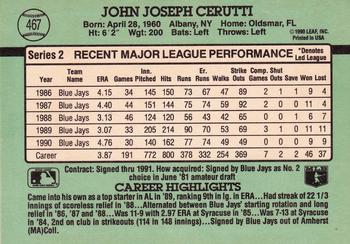 John Cerutti  baseball card collectible - Main Image 2