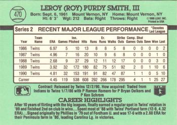 Roy Smith  baseball card collectible - Main Image 2