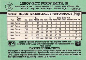 Roy Smith  baseball card collectible - Main Image 2