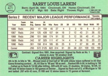Barry Larkin  baseball card collectible - Main Image 2