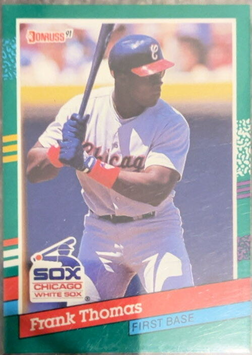 Frank Thomas  baseball card collectible - Main Image 3