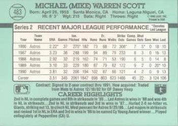 Mike Scott  baseball card collectible - Main Image 2