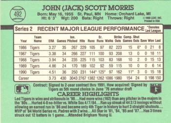 Jack Morris  baseball card collectible - Main Image 2
