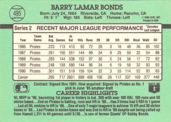 Barry Bonds  baseball card collectible - Main Image 2