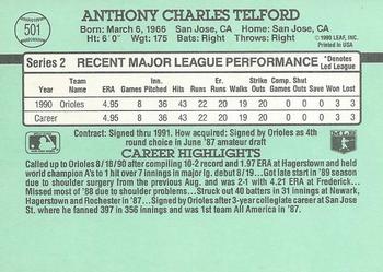 Anthony Telford  baseball card collectible - Main Image 2