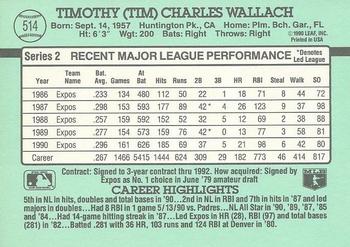 Tim Wallach  baseball card collectible - Main Image 2