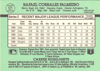 Rafael Palmeiro  baseball card collectible - Main Image 2