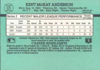 Kent Anderson  baseball card collectible - Main Image 2