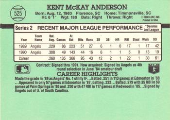Kent Anderson  baseball card collectible - Main Image 2