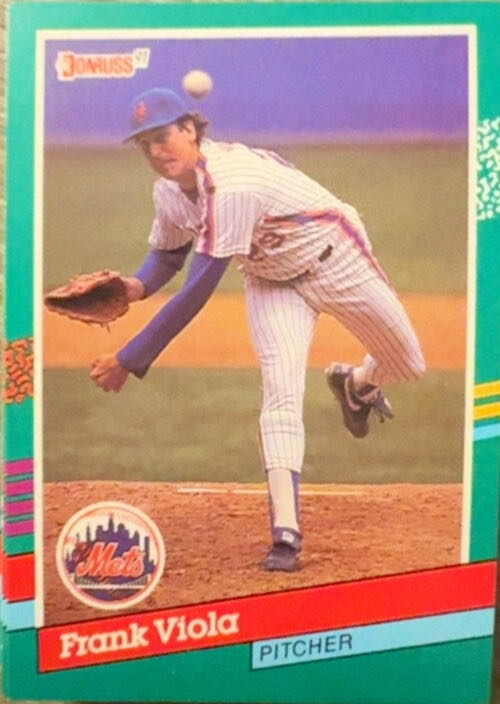 Frank Viola  baseball card collectible - Main Image 3