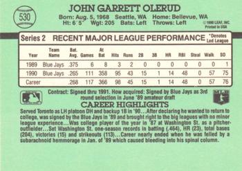 John Olerud  baseball card collectible - Main Image 2