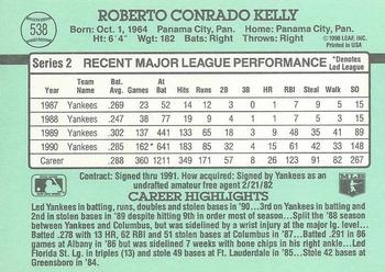 Roberto Kelly  baseball card collectible - Main Image 2