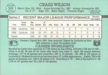 Craig Wilson  baseball card collectible - Main Image 2