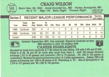 Craig Wilson  baseball card collectible - Main Image 2