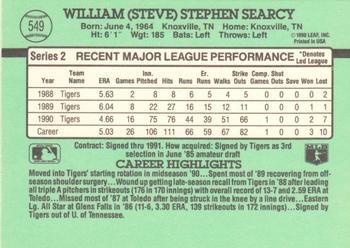 Steve Searcy  baseball card collectible - Main Image 2
