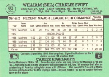 Bill Swift  baseball card collectible - Main Image 2