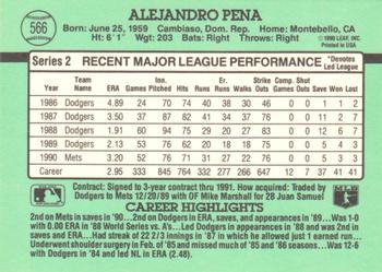 Alejandro Pena  baseball card collectible - Main Image 2