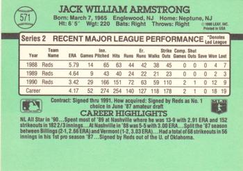 Jack Armstrong  baseball card collectible - Main Image 2
