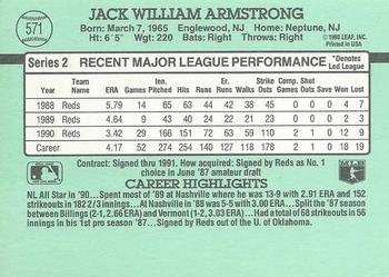 Jack Armstrong  baseball card collectible - Main Image 2